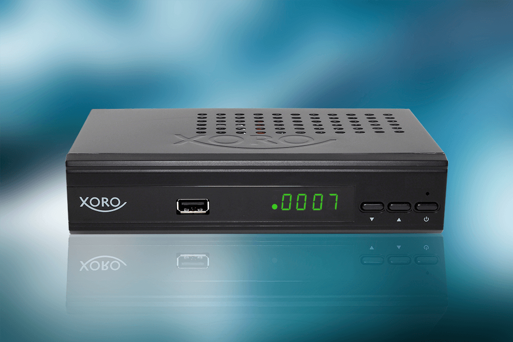 XORO HRS 8690 Satellitenreceiver (HDTV, PVR-Funktion, DVB-S, DVB-S2, Schwarz)