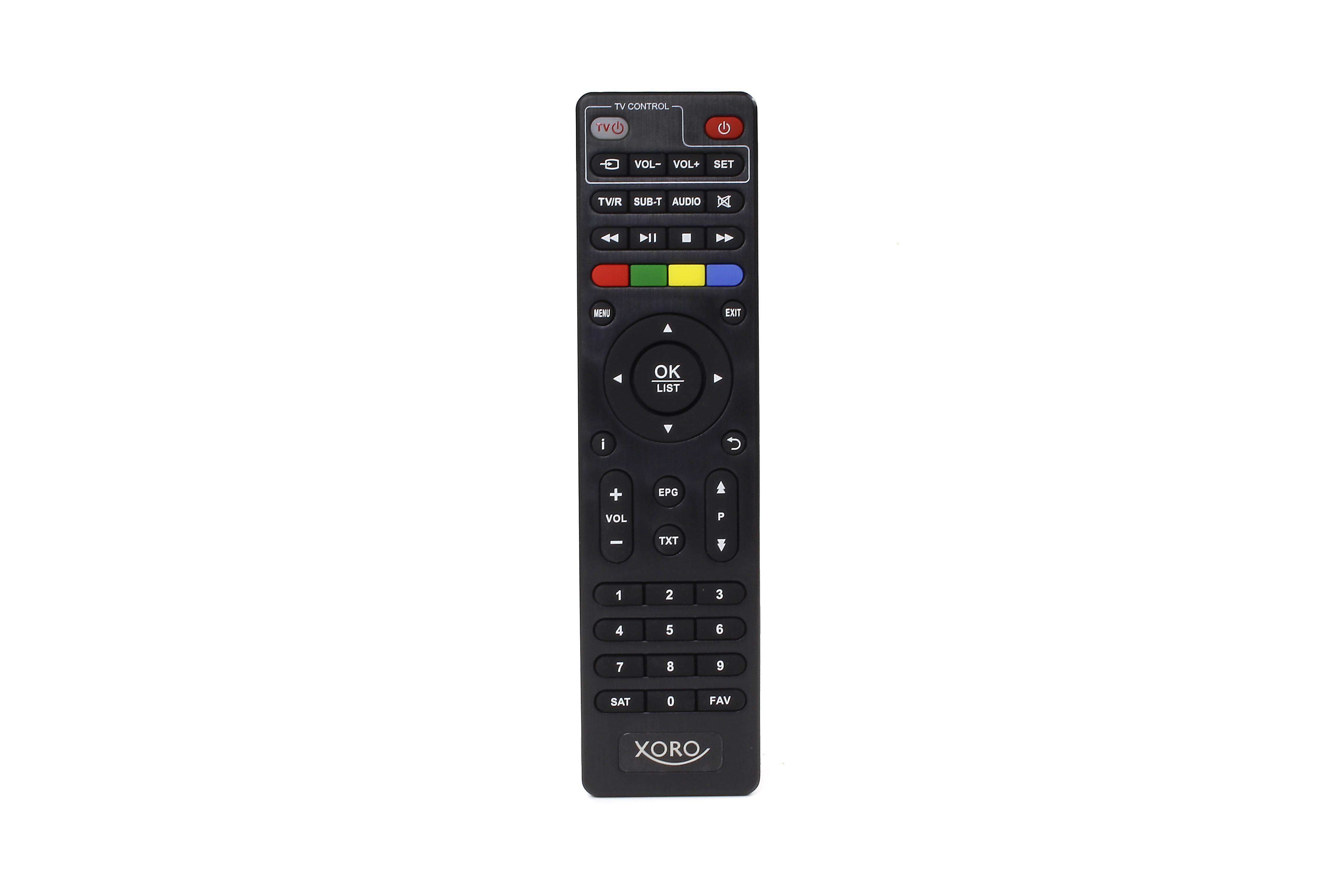 XORO HRS 8690 Satellitenreceiver (HDTV, PVR-Funktion, DVB-S, DVB-S2, Schwarz)