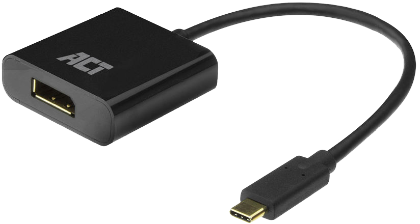ACT AC7320 USB 3.2 Gen 1 Type-C DisplayPort 1.2 adapter, max 4K, 60Hz
