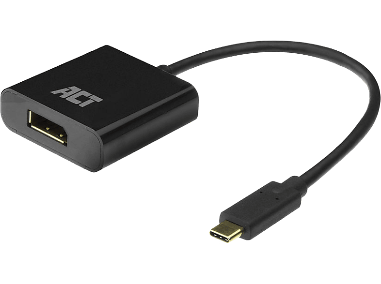 ACT AC7320 USB 3.2 Gen 1 Type-C DisplayPort 1.2 adapter, max 4K, 60Hz