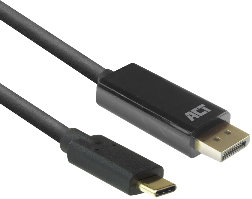 ACT AC7325 USB 3.2 Gen 1 Type-C DisplayPort 1.2 kábel, max 4K, 60Hz, 2 méter