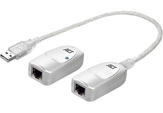 ACT AC6060 USB 1.1 hosszabbító szett, jeltovábbítás UTP kábelen, max 60 m