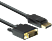 ACT AC7505 DisplayPort 1.1 - DVI kábel, 1,8 méter