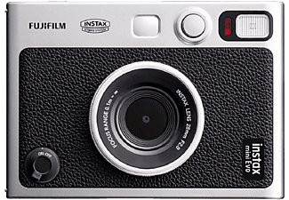 FUJIFILM 16745157 Instax Mini Evo Black - Hibrid Instant Mini Formátumú Fényképezőgép
