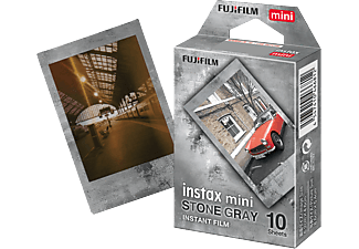 FUJIFILM 16754043 Instax Mini Film Stone Gray 10 Kép - Instant Film Mini Formátumú Instant Fényképezőgéphez