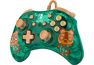PDP Rock Candy Switch Controller - Animal Crossing