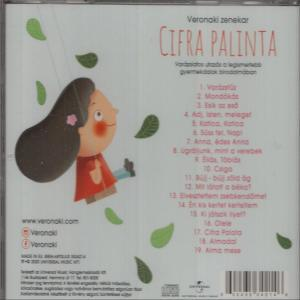 CD borító rajzolt lánnyal és magyar nyelvű szöveggel.