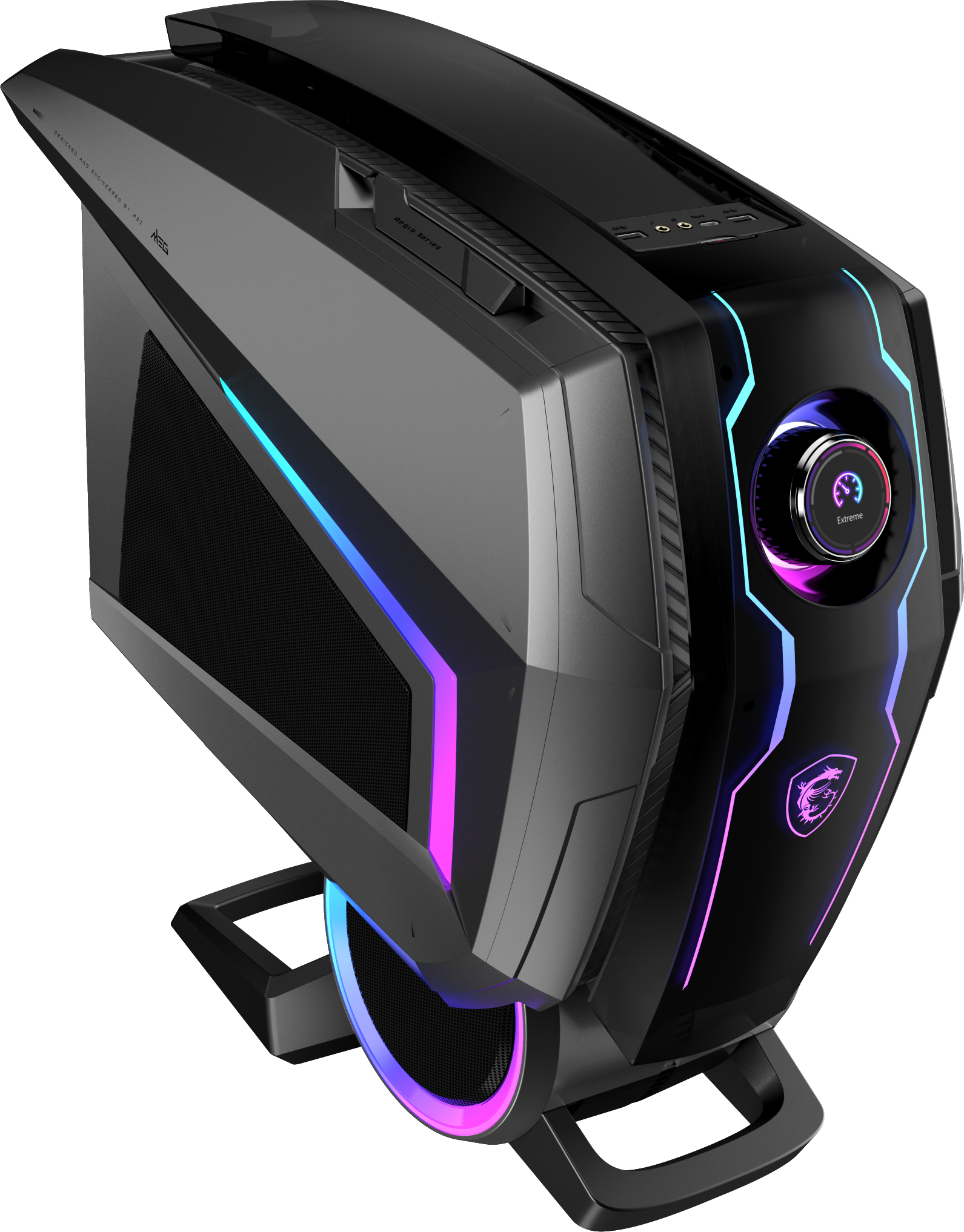 MSI MEG AEGIS TI5 11TE-212DE I9-11900K/64GB/3TB HD+2TB - Intel® Core™ i9 i9-11900K - 64 GB - 1 TB - NVIDIA GeForce RTX™ 3080 - Windows 10 Pro (64 Bit)