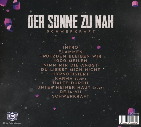 Der Sonne Zu Nah - Schwerkraft  - (CD)