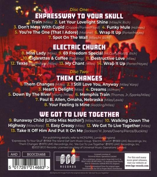 Buddy Express Miles - Expressway To Your Skull/Electric Church/+  - (CD)