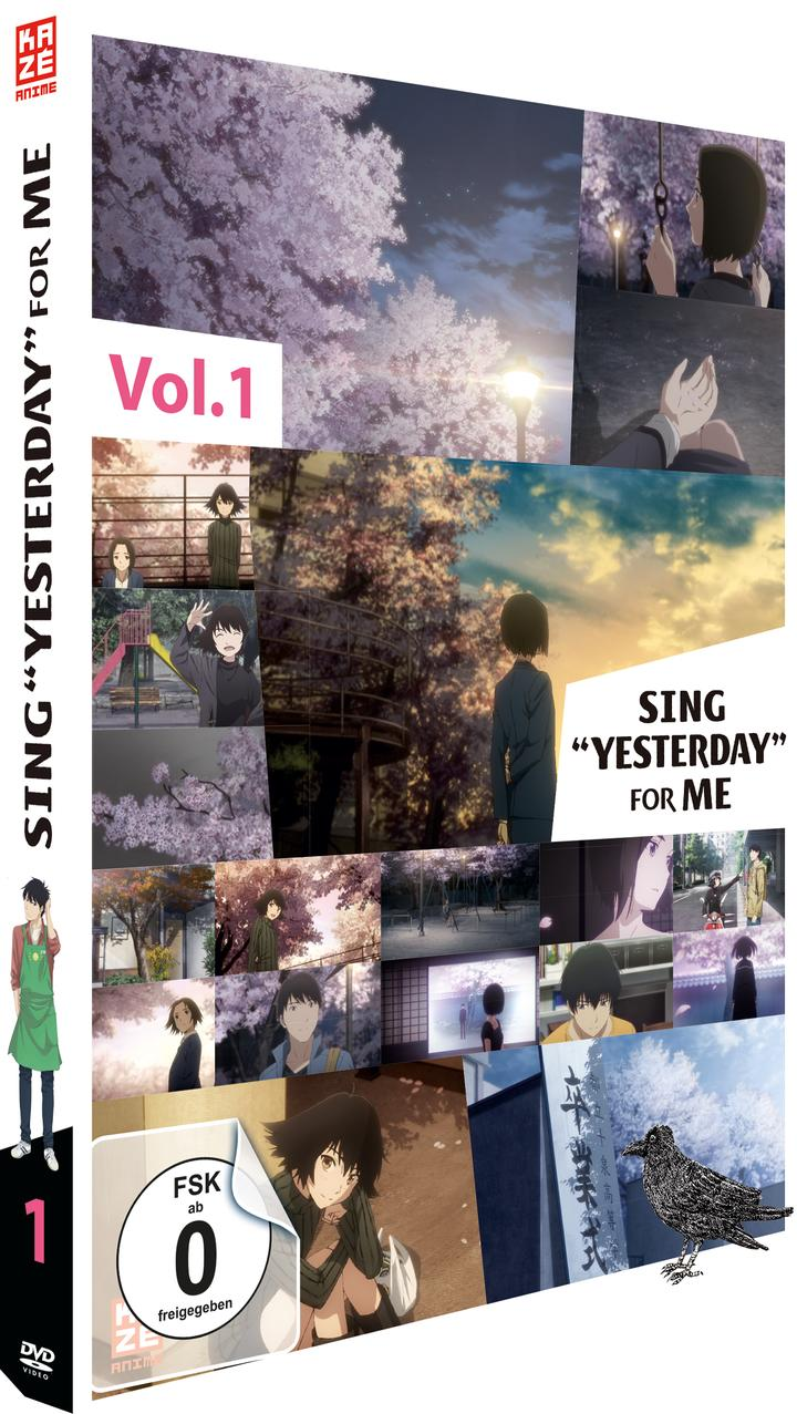 DVD-Hülle mit Anime-Kunst. Zeigt verschiedene Szenen aus dem Anime, mit einem Mädchen im Vordergrund.