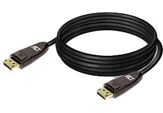 ACT AC4074 DisplayPort 1.4 összekötő kábel, max 8K, 60Hz, 32.4Gbps, 3 méter