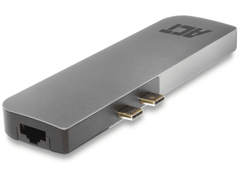 ACT AC7044 USB C Thunderbolt adapter MacBookhoz HDMI 4K 2xUSB