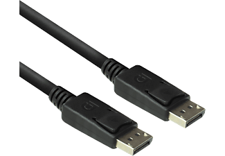 ACT AC3902 DisplayPort 1.2 összekötő kábel max 4K, 60Hz, 2 méter, fekete