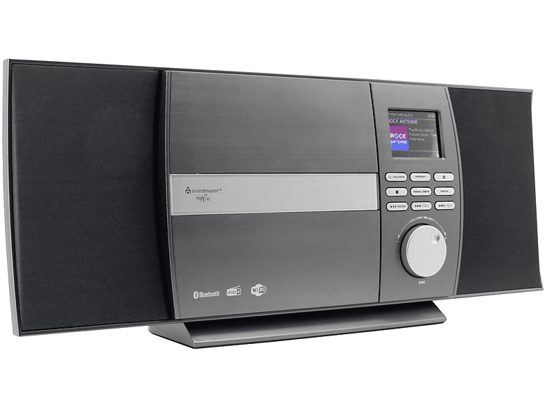 Thumbnail - SOUNDMASTER ICD1010AN Internetradio, Digital, DAB+, FM, Internet Radio, Bluetooth, Schwarz