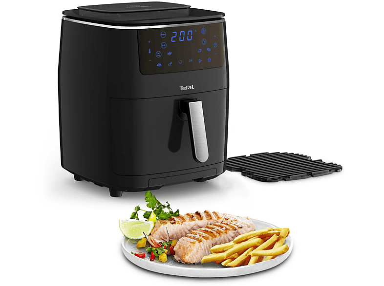 TEFAL FW2018 Easy Fry Grill & Steam Heißluftfritteuse 1700 Watt Schwarz