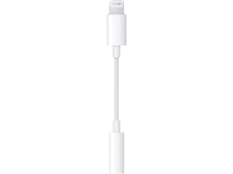 APPLE Adaptador, Lightning a Jack, Blanco