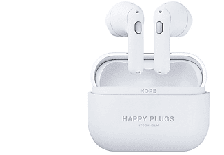 HAPPY PLUGS Hope - True Wireless Kopfhörer (In-ear, Weiss)