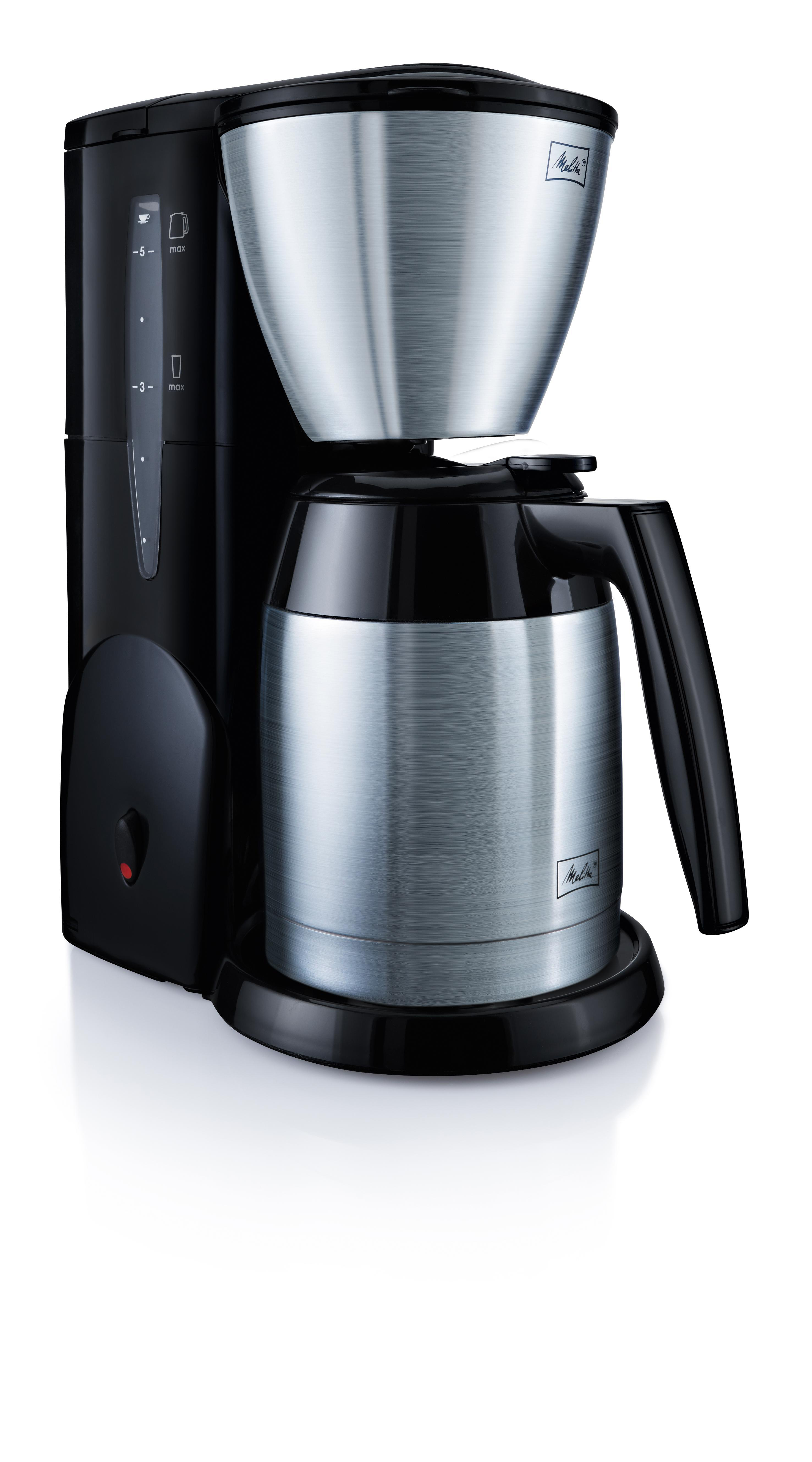 MELITTA Single5 Therm M 728 Kaffeemaschine Silber/Schwarz