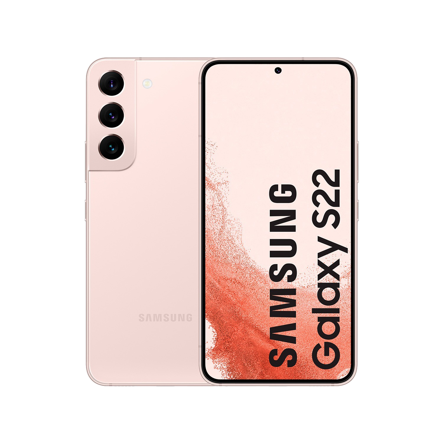 Móvil - Samsung Galaxy S22 5G, Pink Gold, 256 GB, 8 GB RAM, 6.1" FHD+, Exynos 2200, 3700 mAh, Android 12