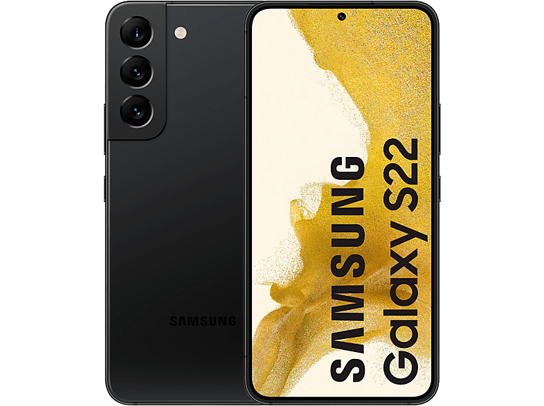 Samsung Galaxy S22 5G, Black, 256 GB, 8 GB RAM, 6.1 FHD+, Exynos 2200, 3700 mAh, Android 12
