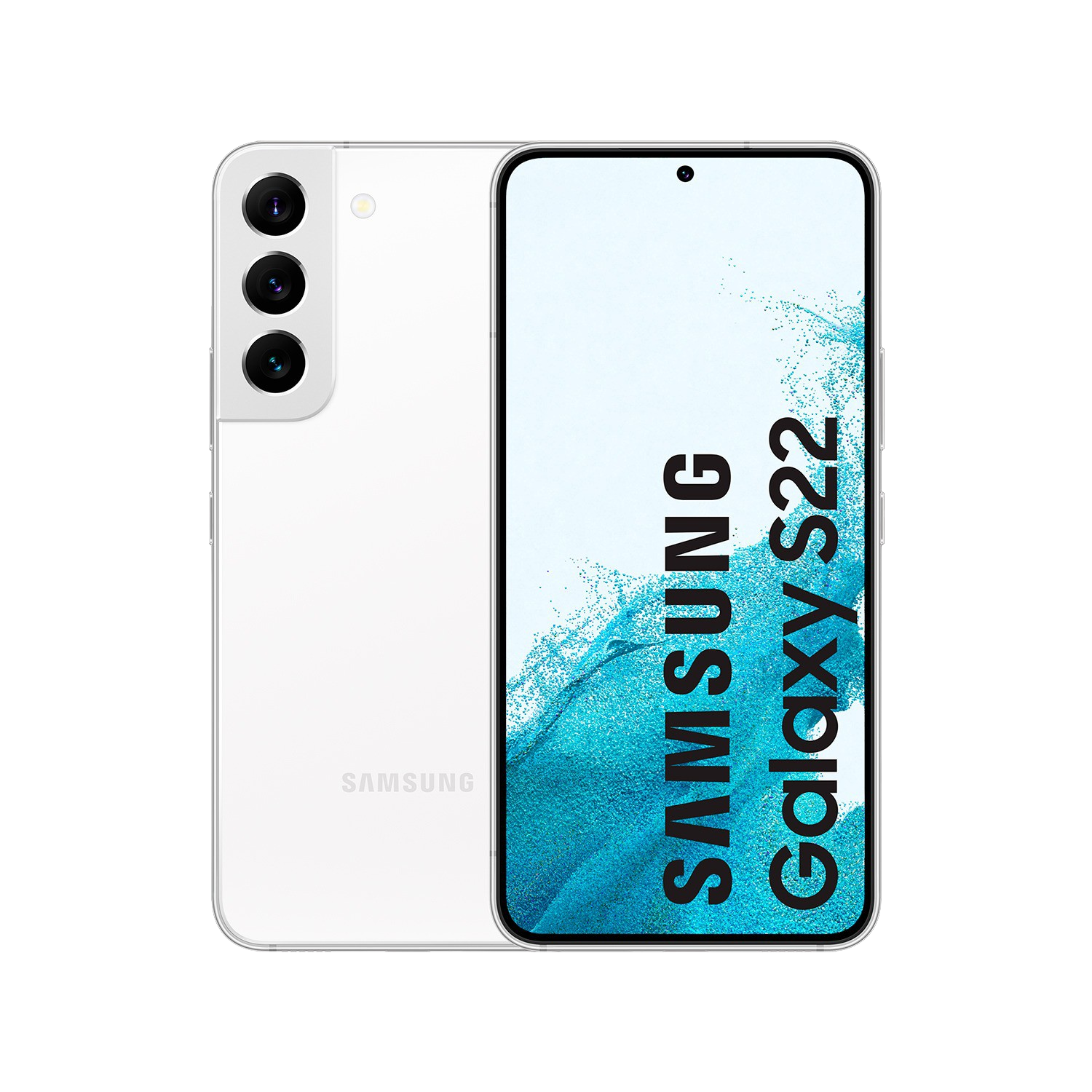 Móvil - Samsung Galaxy S22 5G, White, 256 GB, 8 GB RAM, 6.1" FHD+, Exynos 2200, 3700 mAh, Android 12