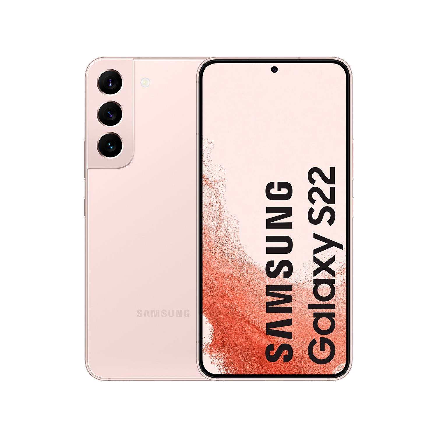 Móvil - Samsung Galaxy S22 5G, Pink Gold, 128 GB, 8 GB RAM, 6.1" FHD+, Exynos 2200, 3700 mAh, Android 12