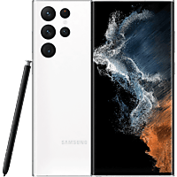 MediaMarkt SAMSUNG Galaxy S22 Ultra - 256 GB Wit aanbieding
