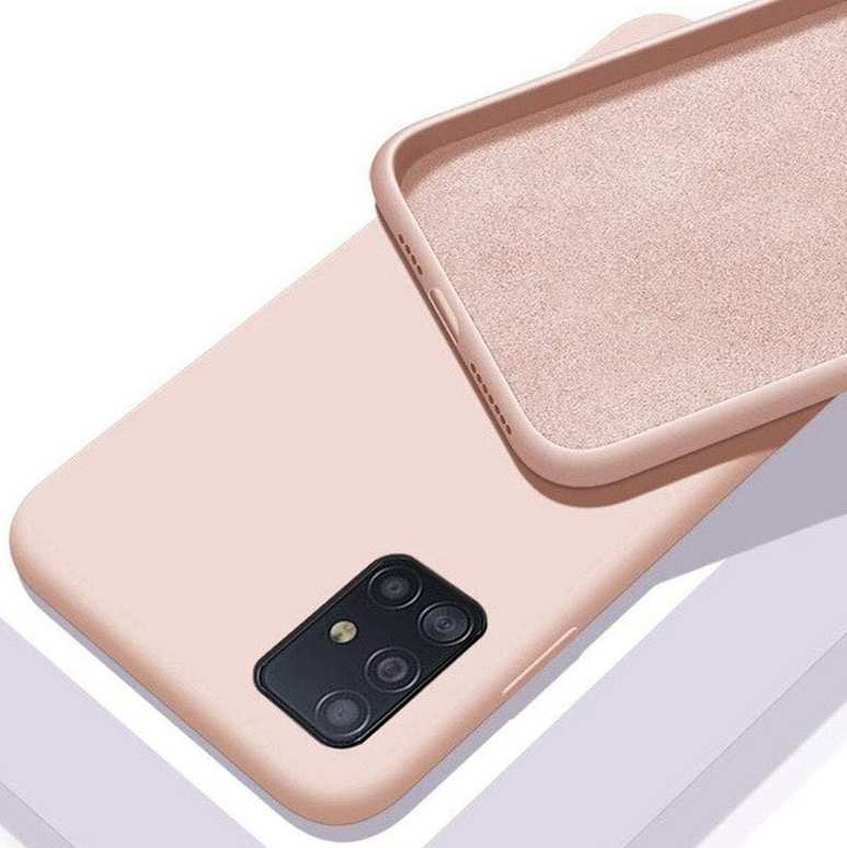 CASE AND PRO Premium szilikon tok, Realme GT Explorer Master, puder (PREM-REALMEGTEPU)