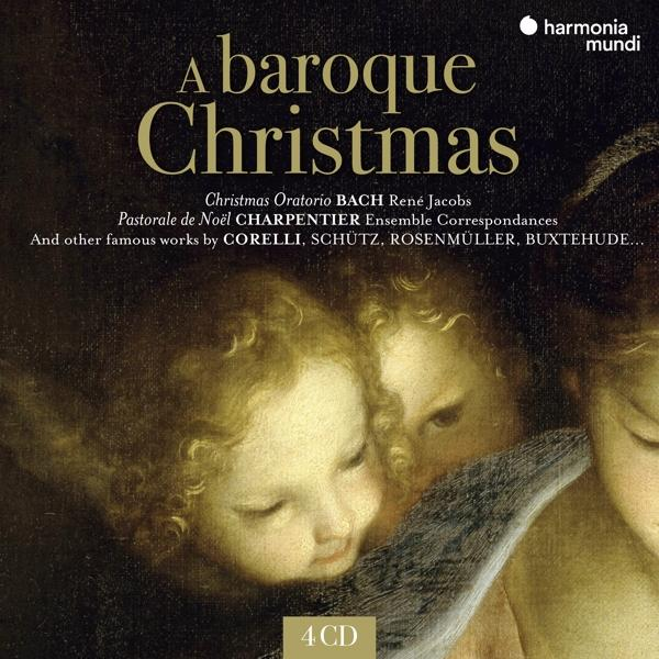 Egy CD-borító két kerubarc képével és arany szöveggel.