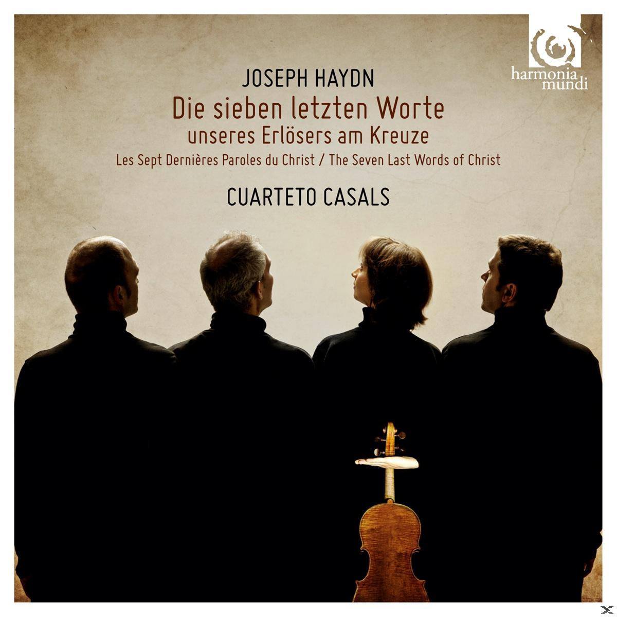 Album borító: 'Die sieben letzten Worte' négy sziluettel.