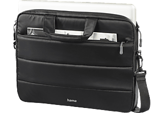 HAMA Toronto 16.2 Zoll Notebooktasche Aktentasche für Universal Nylon, Schwarz