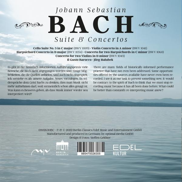 Il Gusto Barocco,  Jörg Halubek - Bach:Suite And Concertos  - (CD)