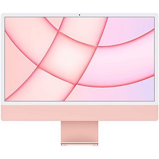APPLE iMac (2021), 24" Retina 4.5K, Chip M1 de Apple, 8 GB RAM, 256 GB SSD, macOS Big Sur, Teclado Magic Keyboard con Touch ID, Rosa