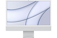 Apple iMac (2021), 24" Retina 4.5K, Chip M1 de Apple, 8 GB RAM, 256 GB SSD, macOS Big Sur, Teclado Magic Keyboard con Touch ID, Plata