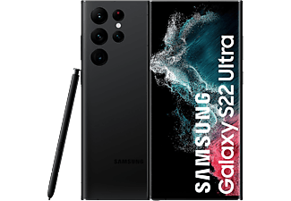 Móvil - Samsung Galaxy S22 Ultra 5G, Black, 256GB, 12GB RAM, 6.8" QHD+, Exynos 2200, 5000mAh, Android 12