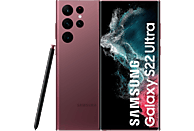 Móvil - Samsung Galaxy S22 Ultra 5G, Burgundy, 512GB, 12GB RAM, 6.8"QHD+, Exynos 2200, 5000mAh, Android 12