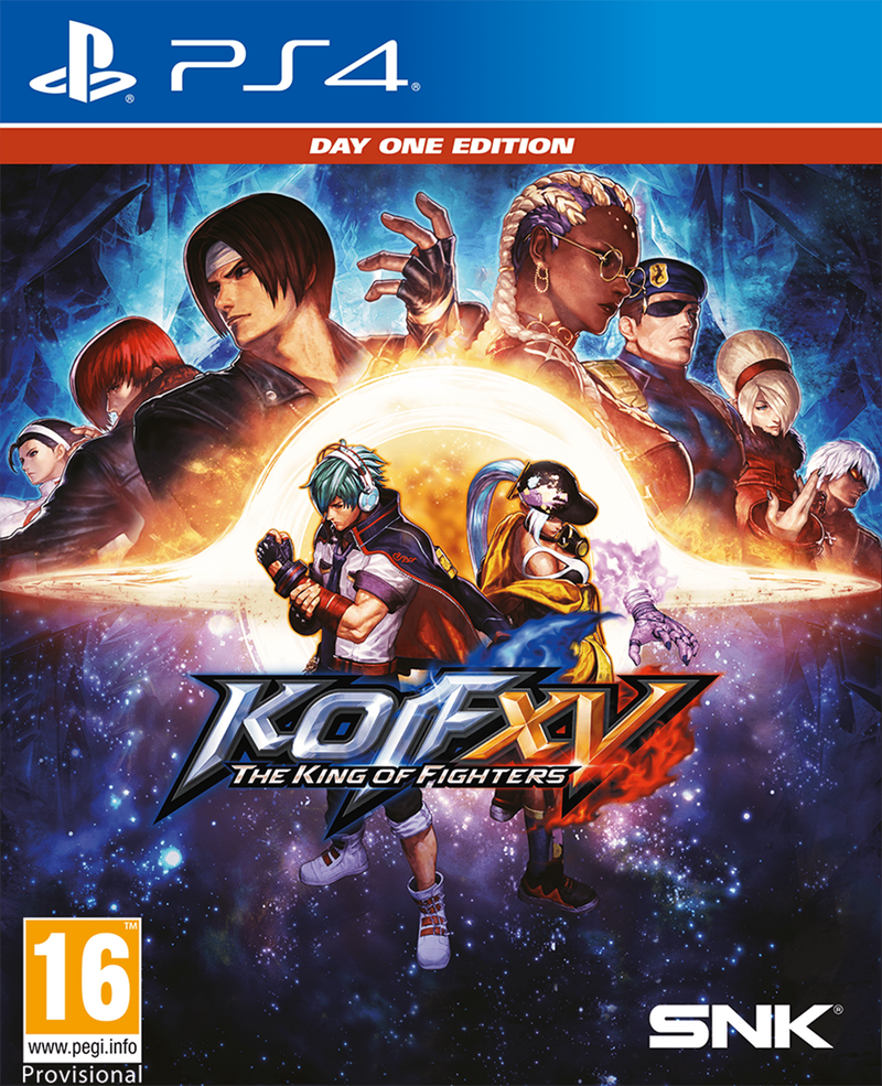 Kunstwerk van de videogamebox. Verschillende personages op een kleurrijke achtergrond. De titel staat onderaan.