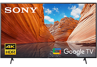 TV LED 55" - Sony 55X81J, 4K HDR, X1, Google TV (Smart TV), Dolby Atmos-Vision, Inteligencia Artificial, Negro
