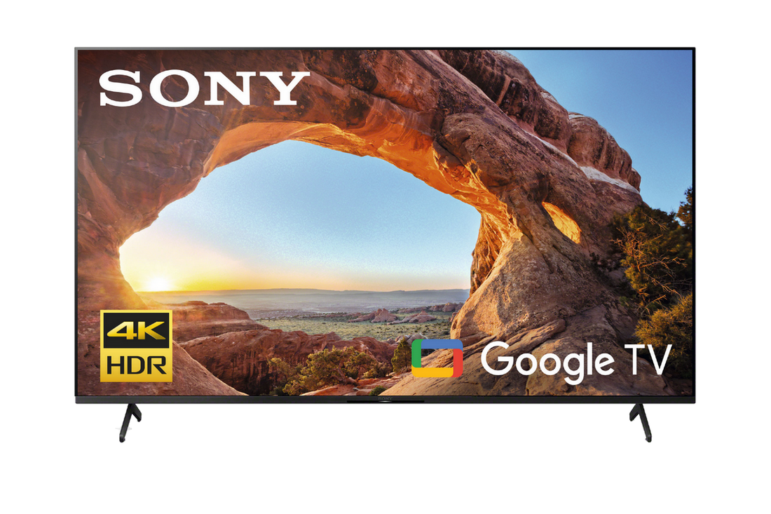 TV LED 50" - Sony 50X85J, 4K UHD, HDR, X1, Google TV (Smart TV), 4K 120 Hz, Dolby Atmos-Vision, IA, Negro