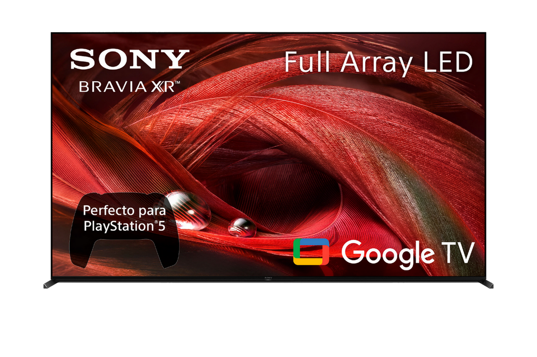 TV LED 75" - Sony 75X95J, Bravia XR, 4K HDR, Google TV (Smart TV), Bravia Core, Dolby Atmos-Vision, Negro