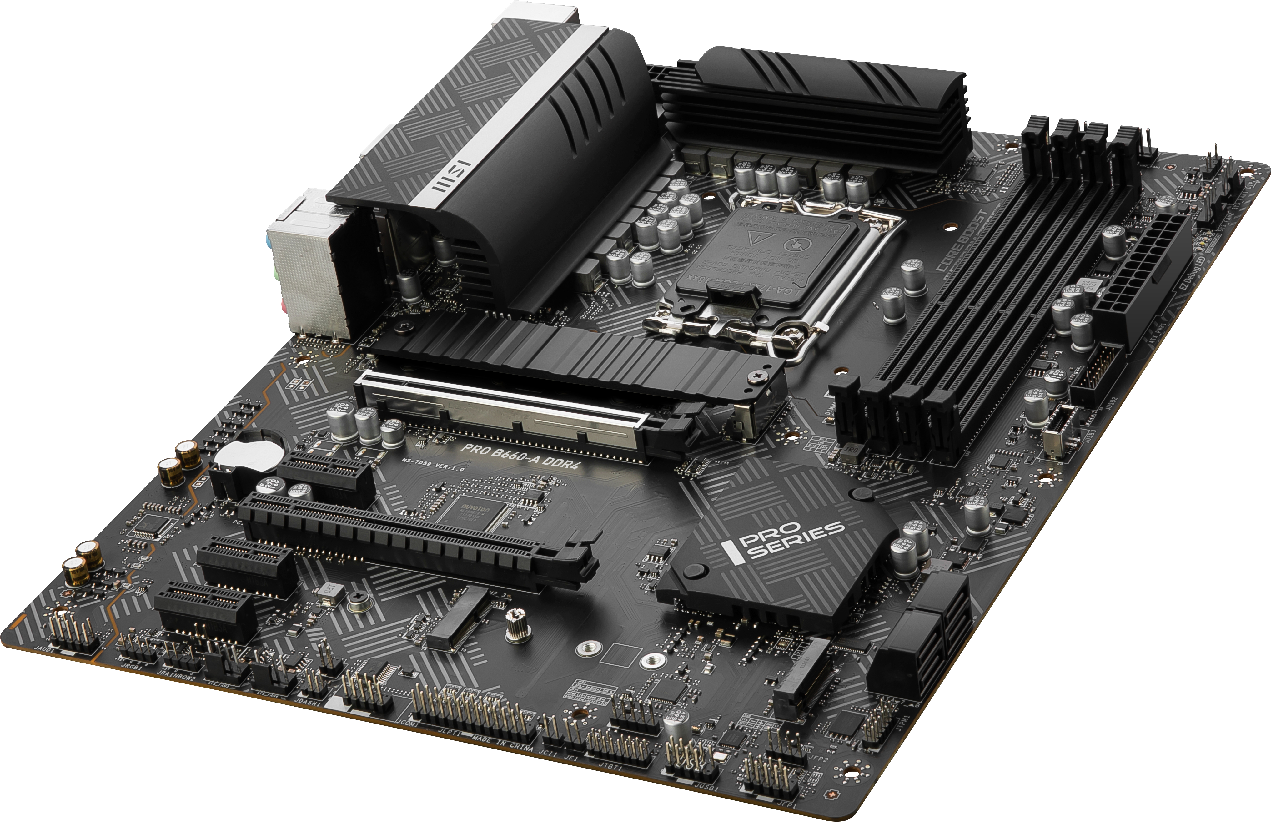 MSI PRO B660-A DDR4 (7D59-001R) Mainboard Schwarz