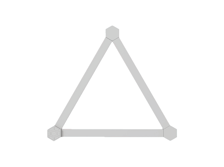 Nanoleaf Lines Expansion Pack, Erweiterungsset mit 3 Lines (NL59-E-0001LW-3P); Light Lines