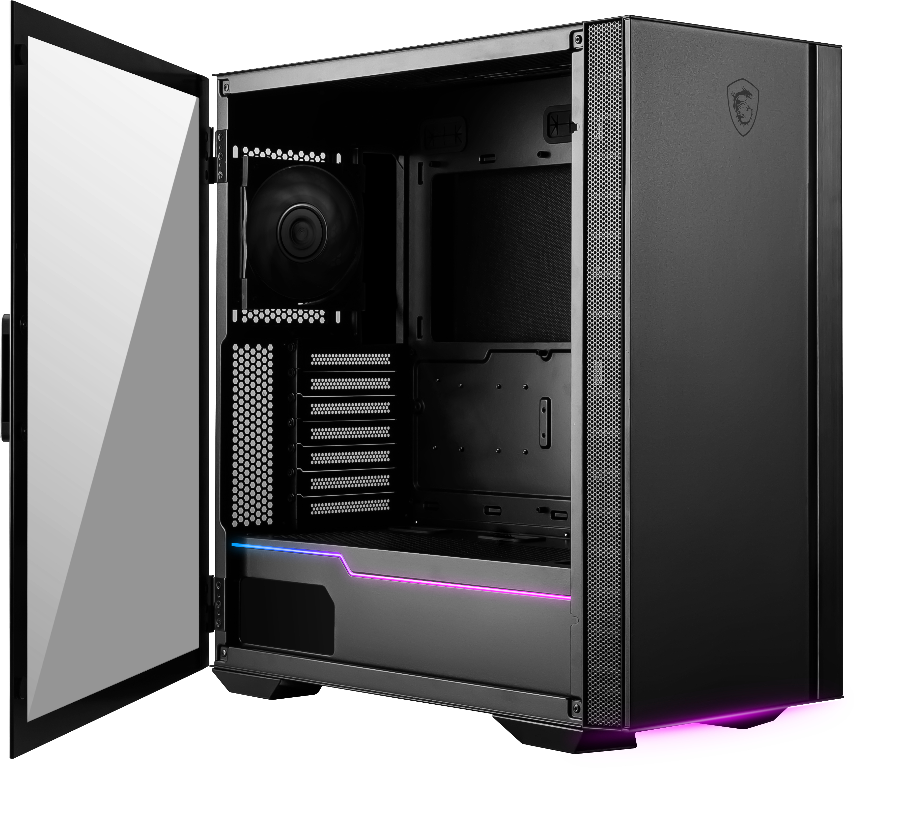 MSI MPG Quietude 100S PC-Gehäuse, Schwarz