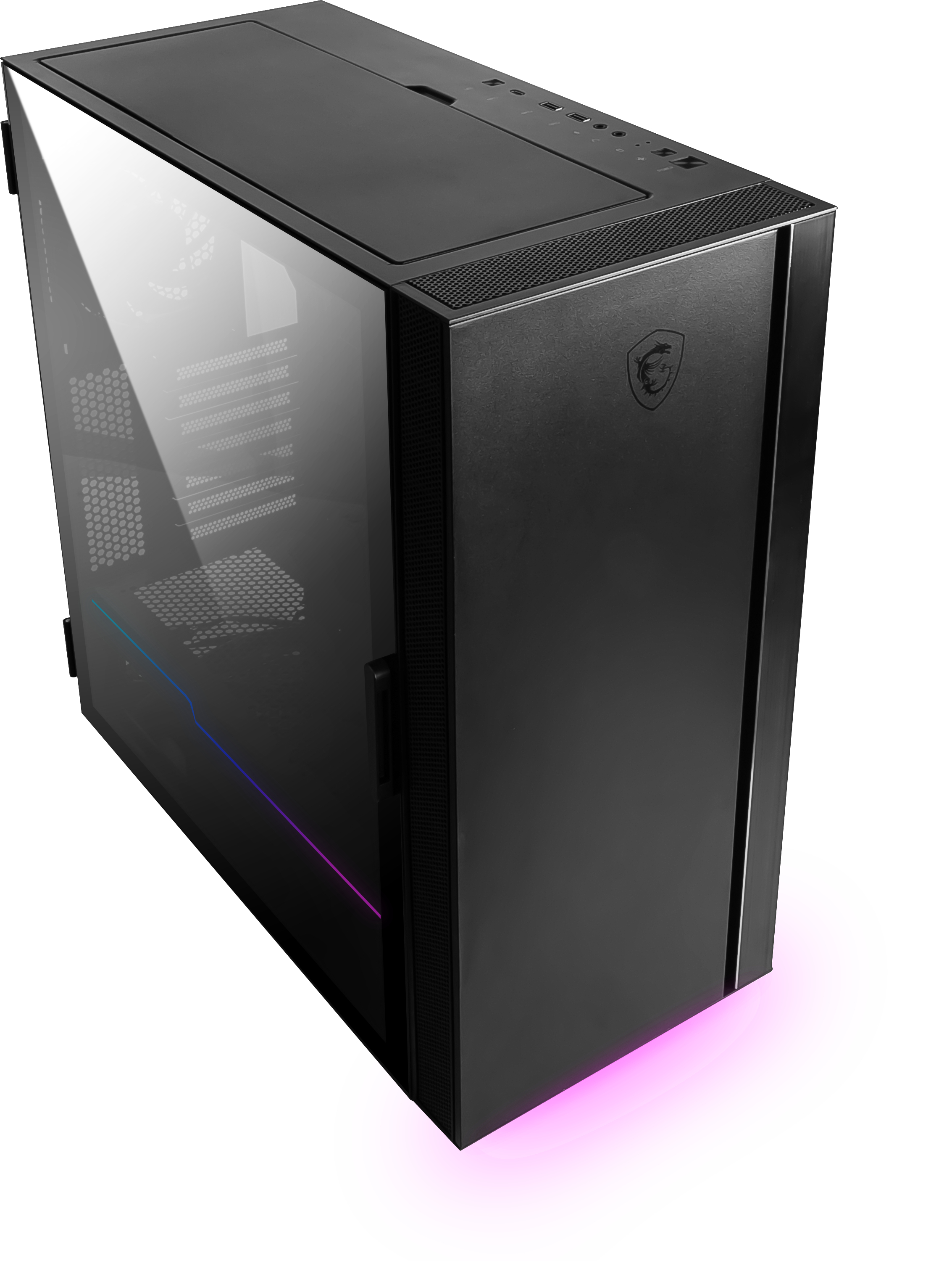 MSI MPG Quietude 100S PC-Gehäuse, Schwarz