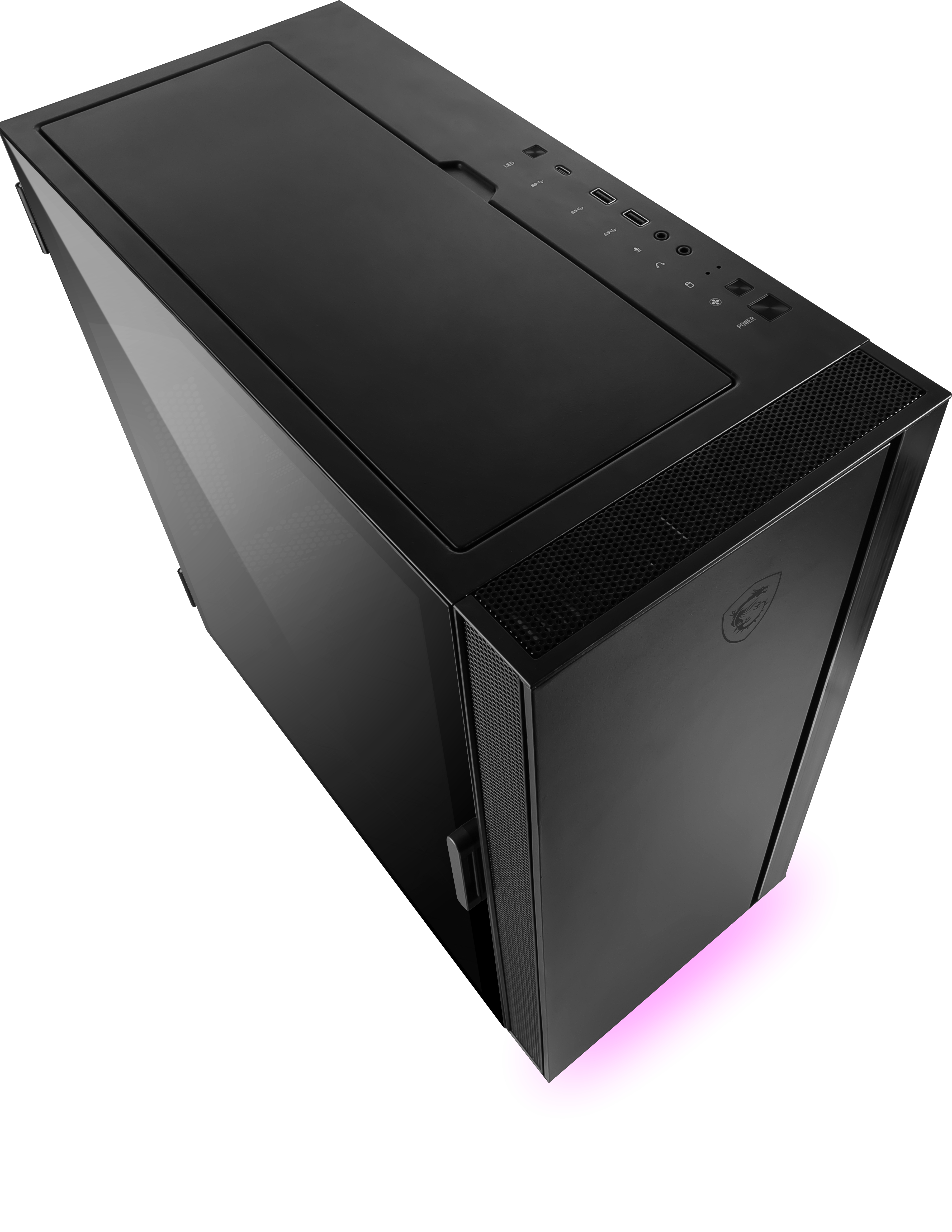 MSI MPG Quietude 100S PC-Gehäuse, Schwarz