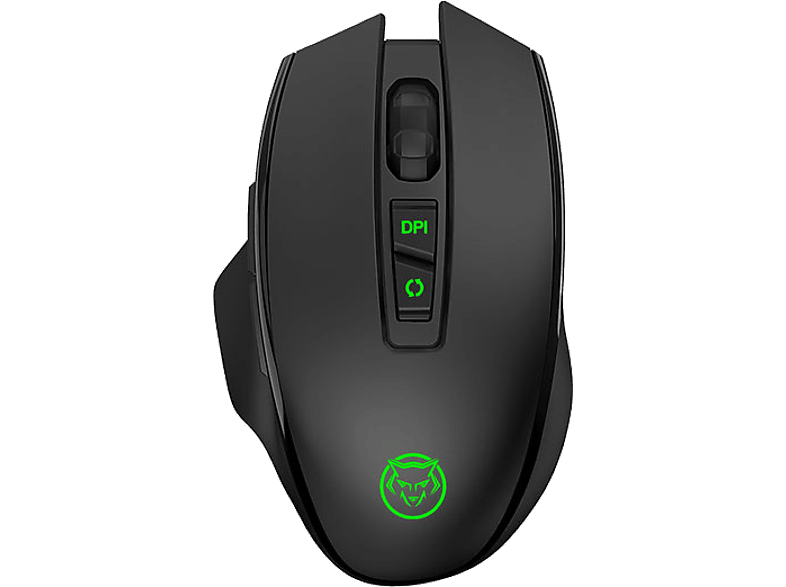 Qware Wireless Gamingmuis Laser Fresno Rgb Zwart (gmm-5880)