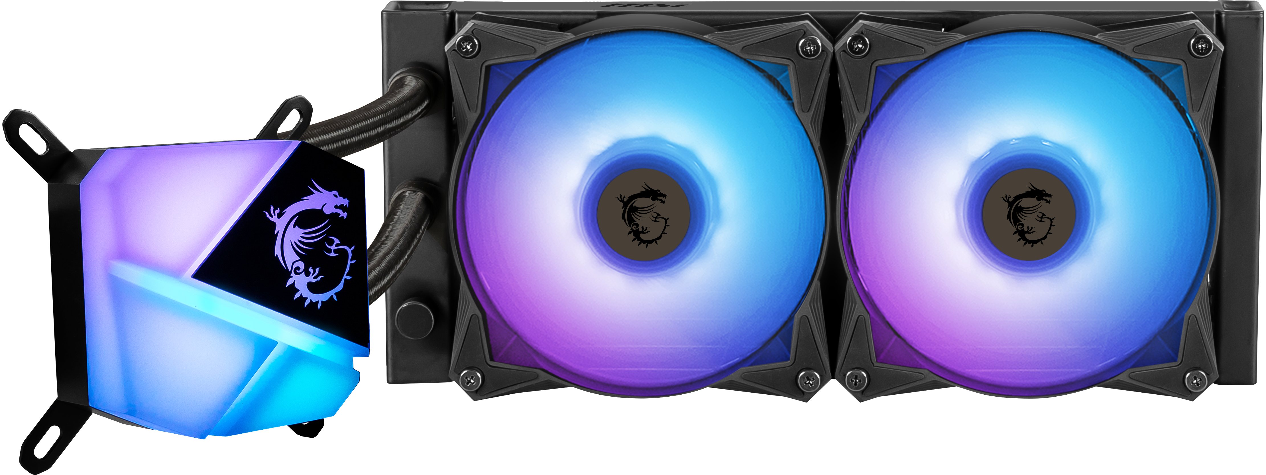 MSI 306-7ZW2R21-813 MAG CORELIQUID C280 CPU Wasserkühlung, Schwarz