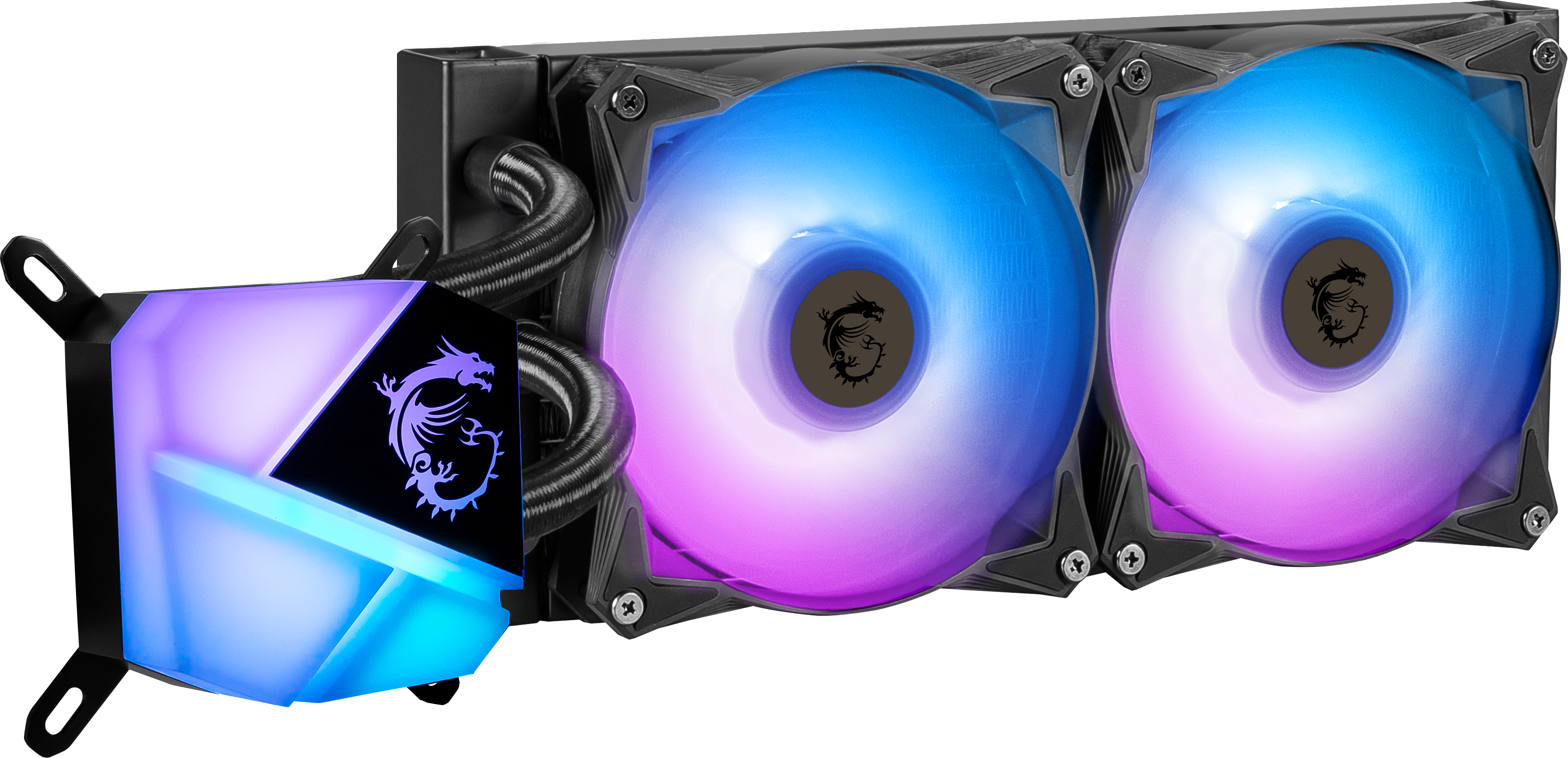 MSI 306-7ZW2R21-813 MAG CORELIQUID C280 CPU Wasserkühlung, Schwarz