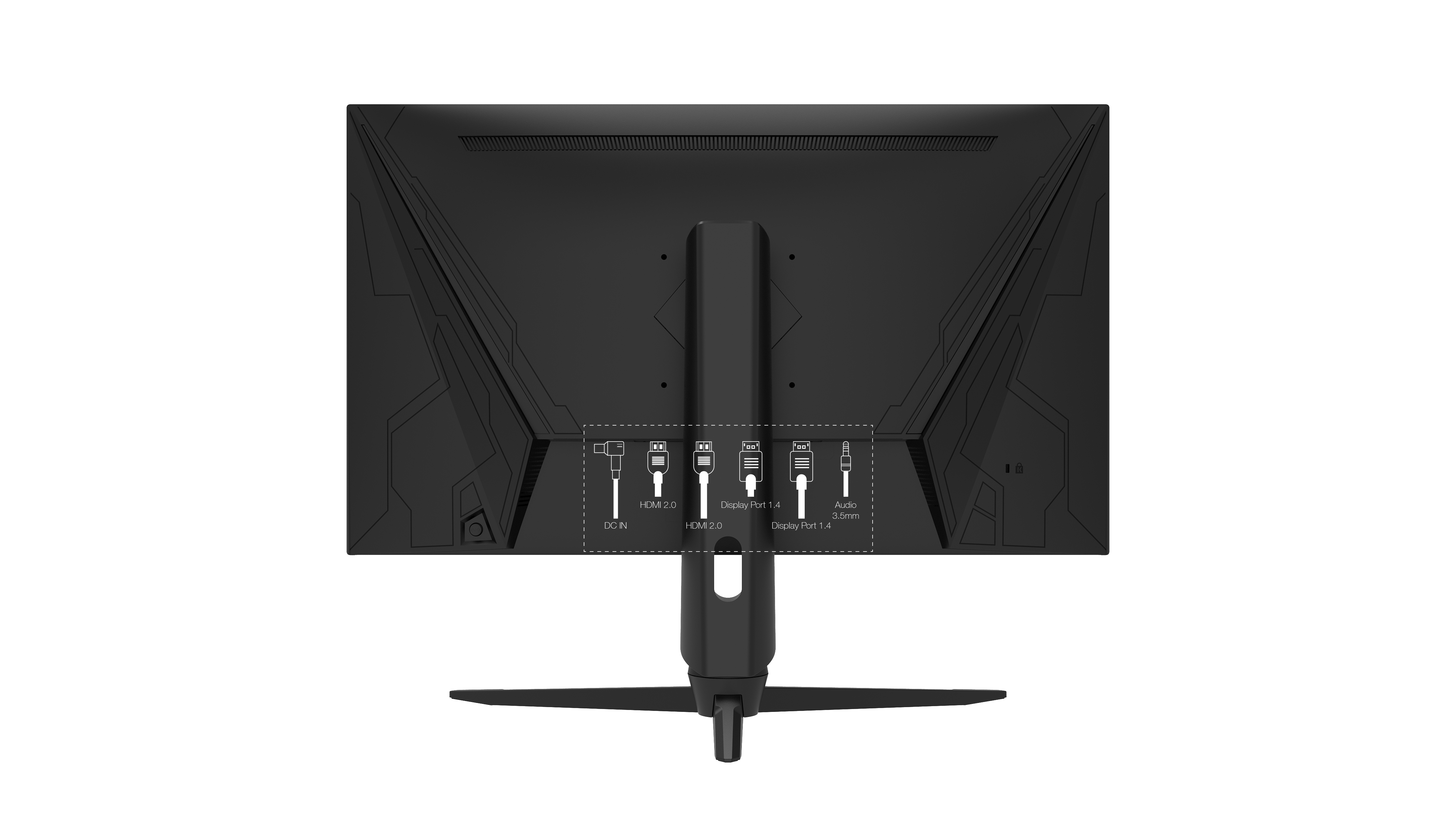 PEAQ PMO G270-FFK 27 Zoll  Full-HD  Gaming Monitor  1 ms Reaktionszeit  